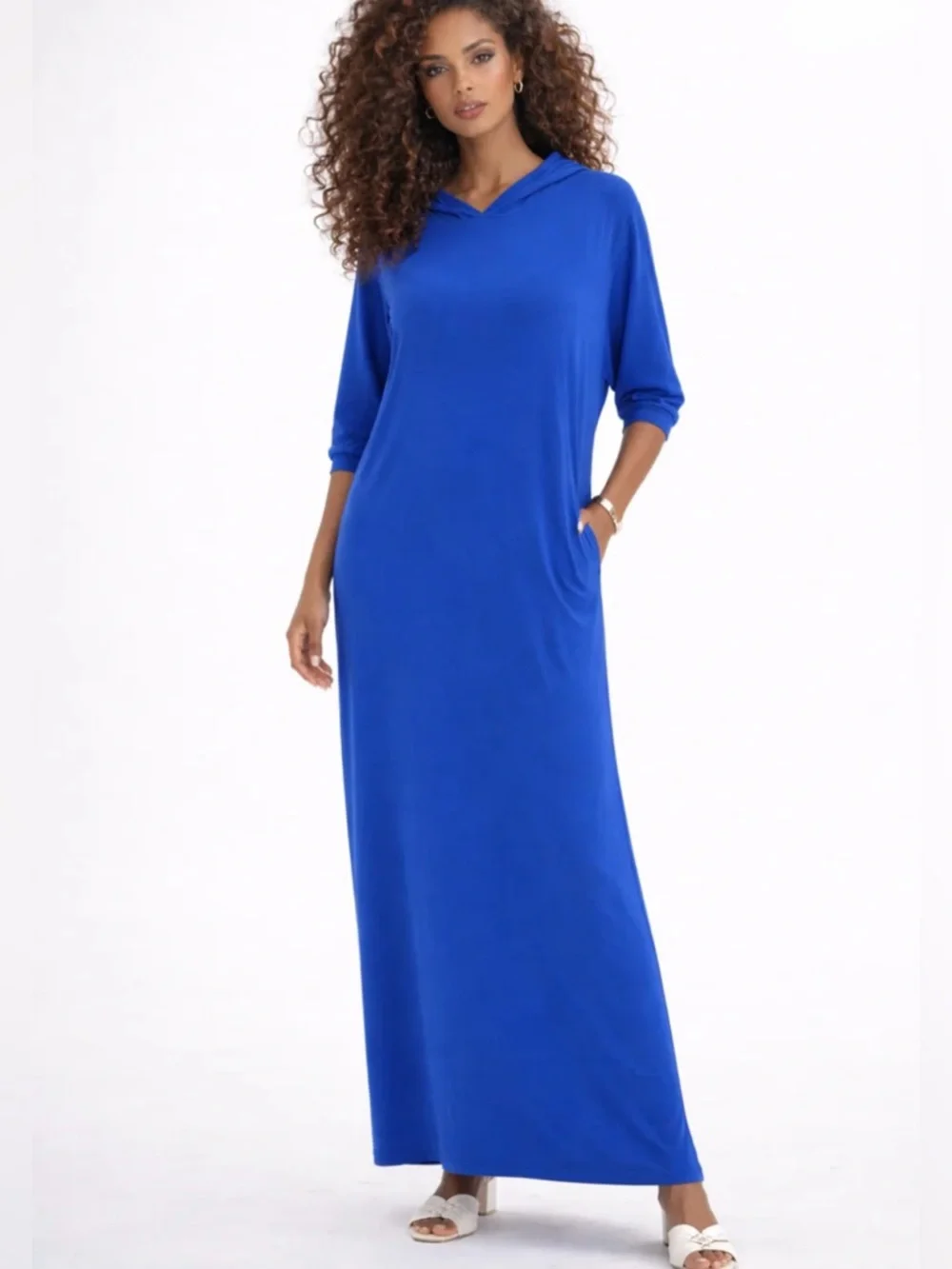 Aleeza Paris Essential Dolman Maxi Dress - Picture 2 of 2
